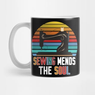 Sewing mends the Soul Mug